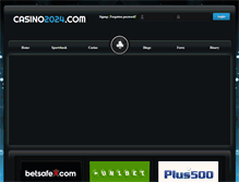Tablet Screenshot of casino2024.com